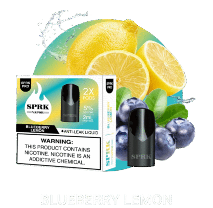 SPRK PRO PODS BLUEBERRY LEMON VAPE IN DUBAI